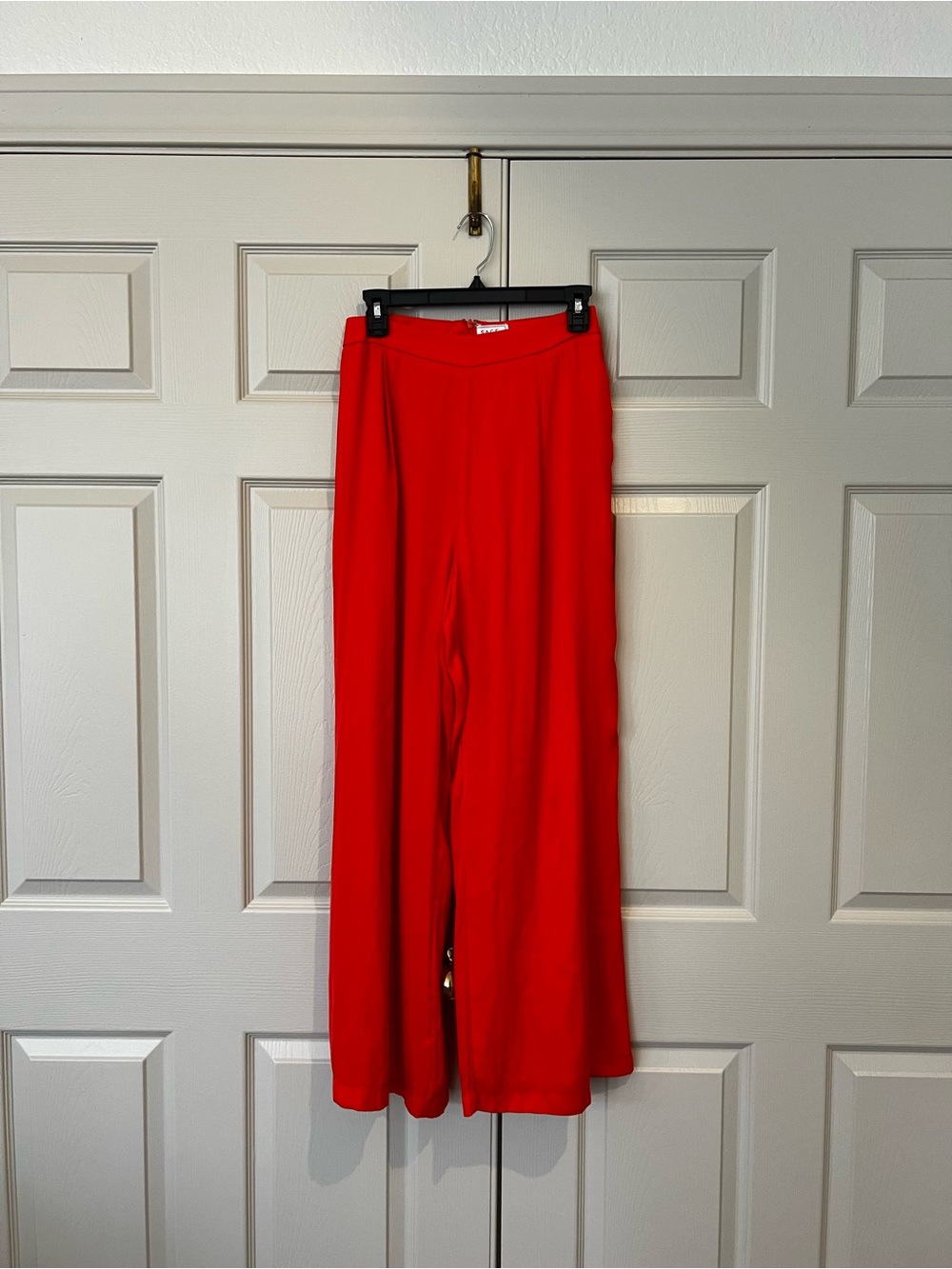 Sage The Label Orange/Red Wide-Leg Pants